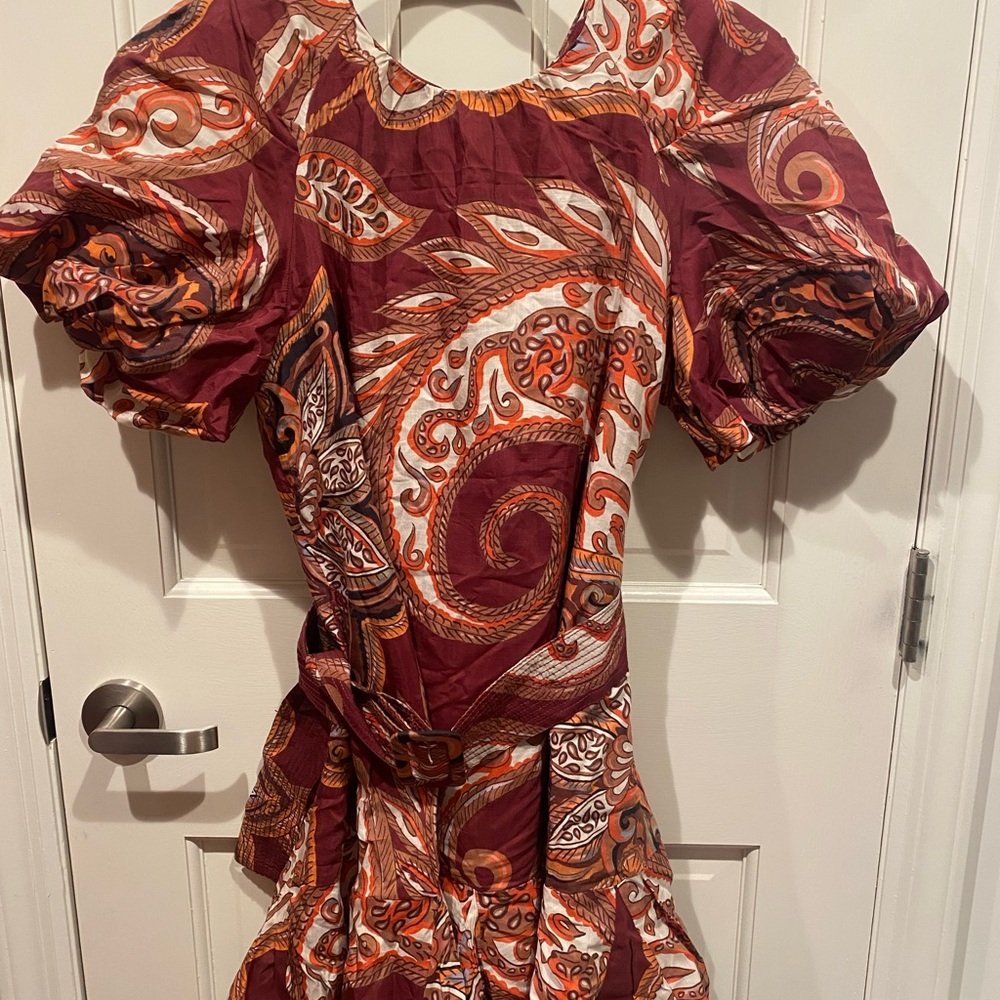 FARM Rio Puff Sleeve Mini Sundress - Picture 6 of 6